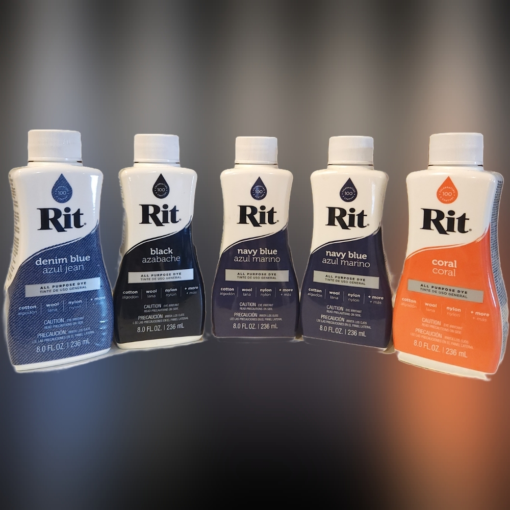 Brand New Rit Dye 5-pack